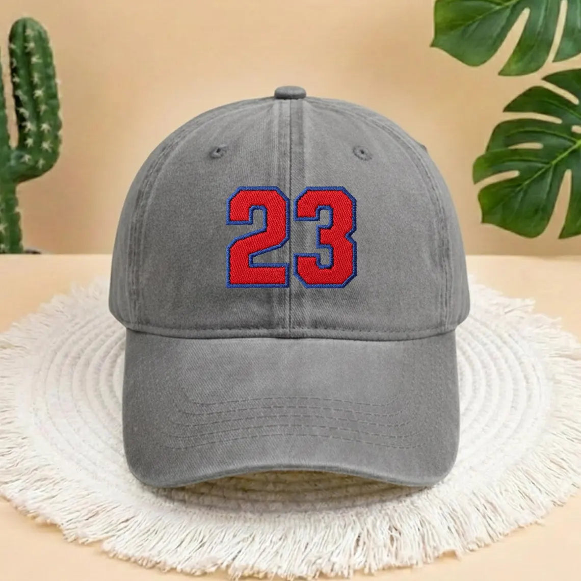 Caps Embroidery Custome thread
