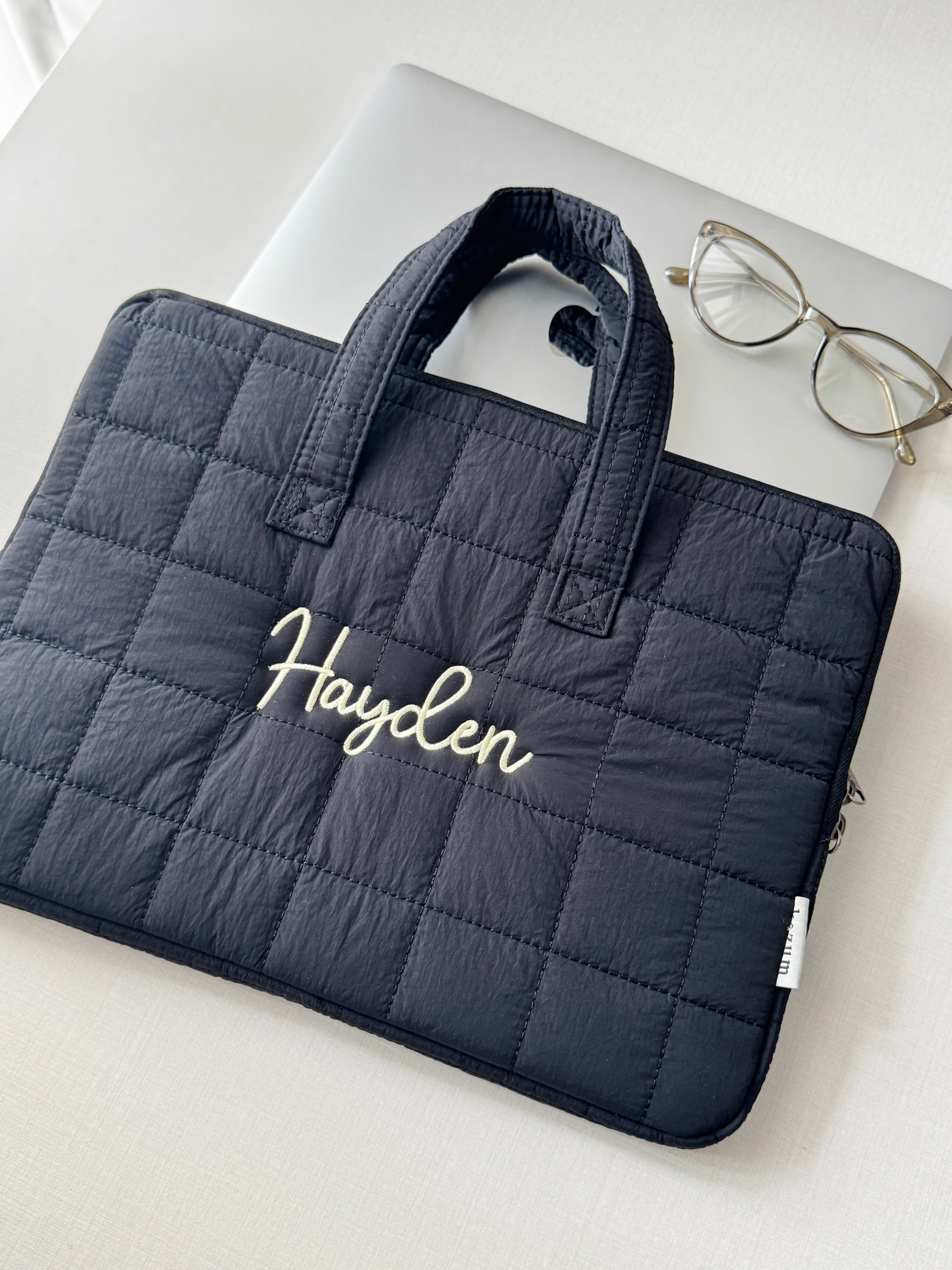 Laptop Sleeve - Modern Black