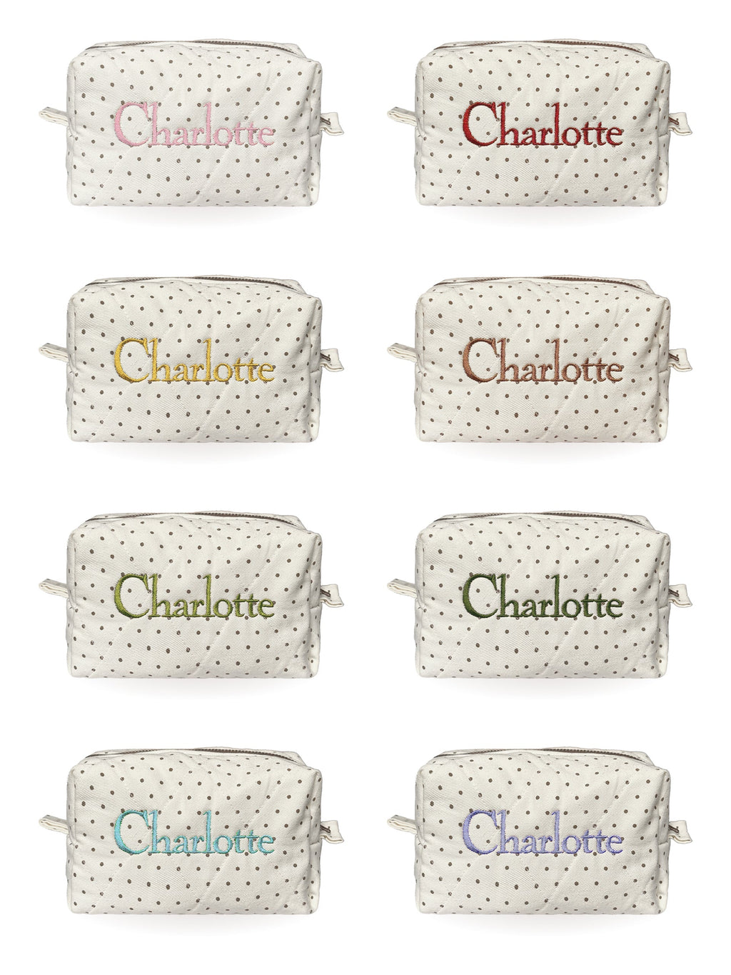 Makeup Pouch - Polka