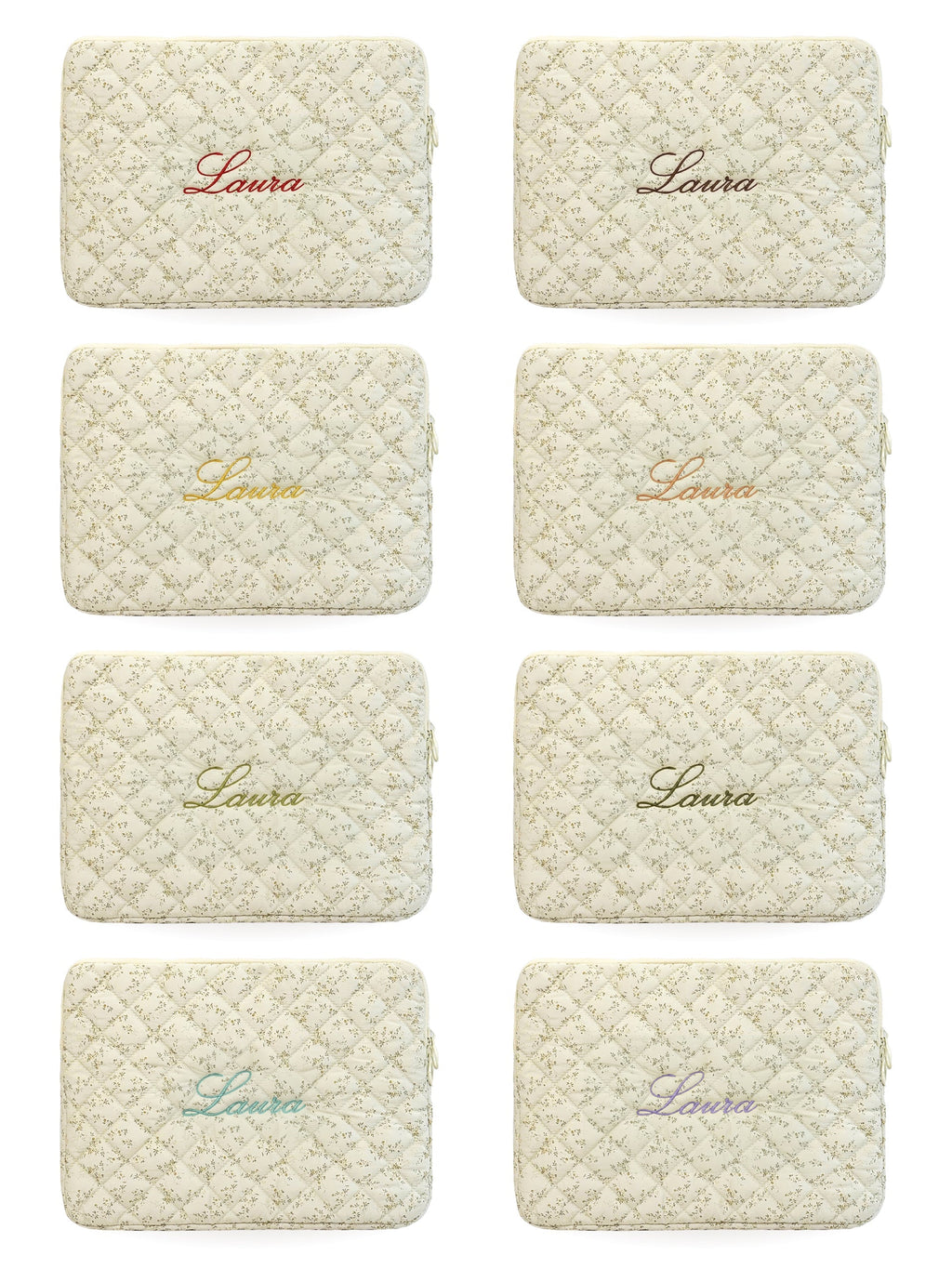 Laptop Sleeve - Ivory Blossom