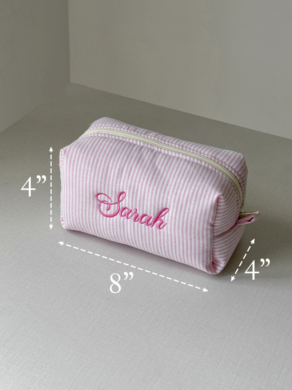 Makeup Pouch - Candy Stripe