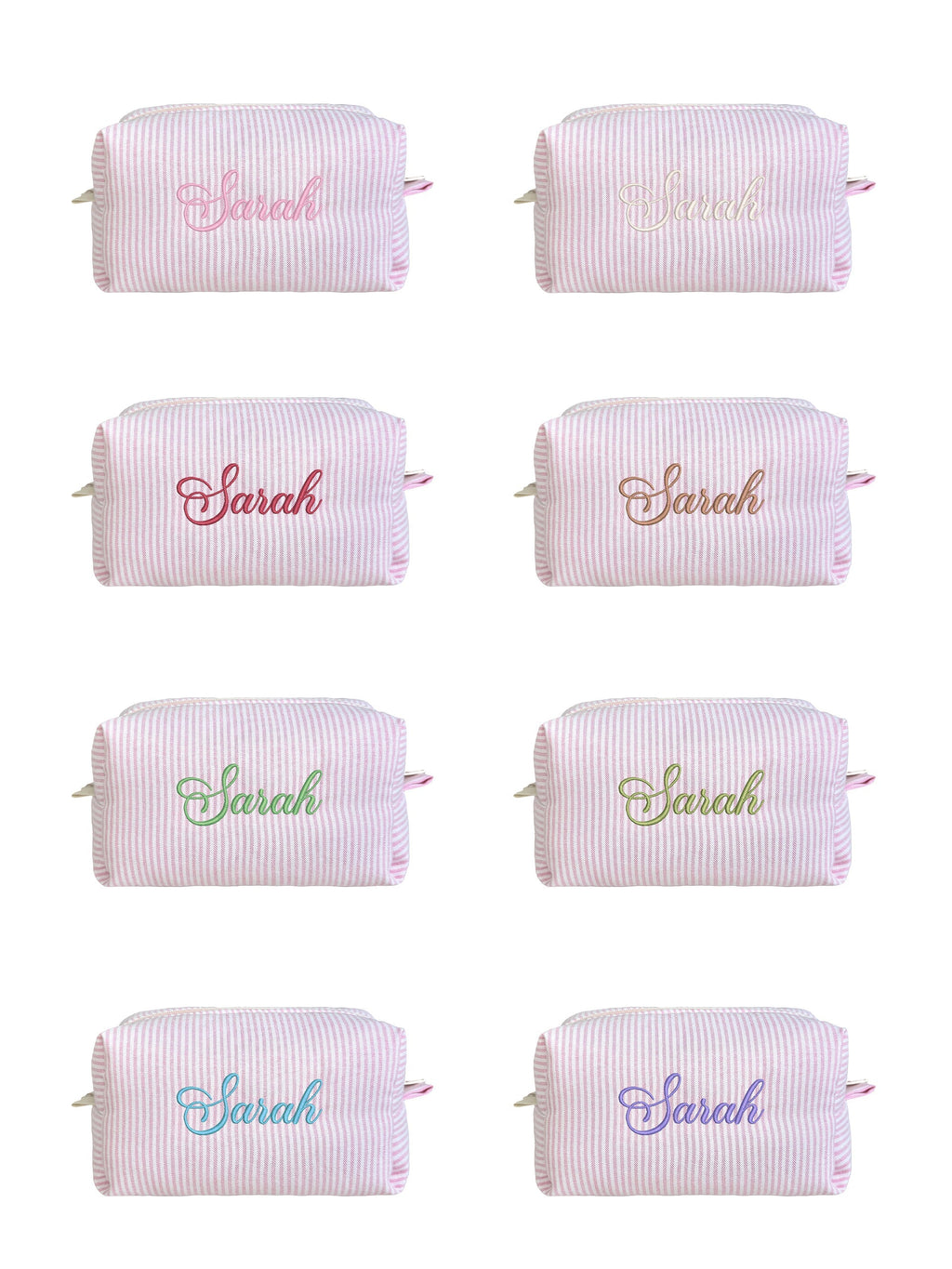 Makeup Pouch - Candy Stripe