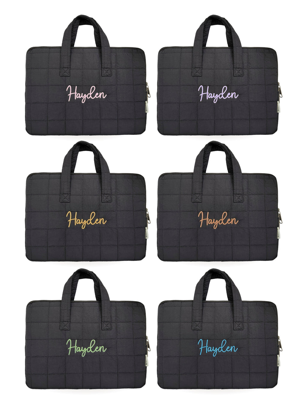 Laptop Sleeve - Modern Black