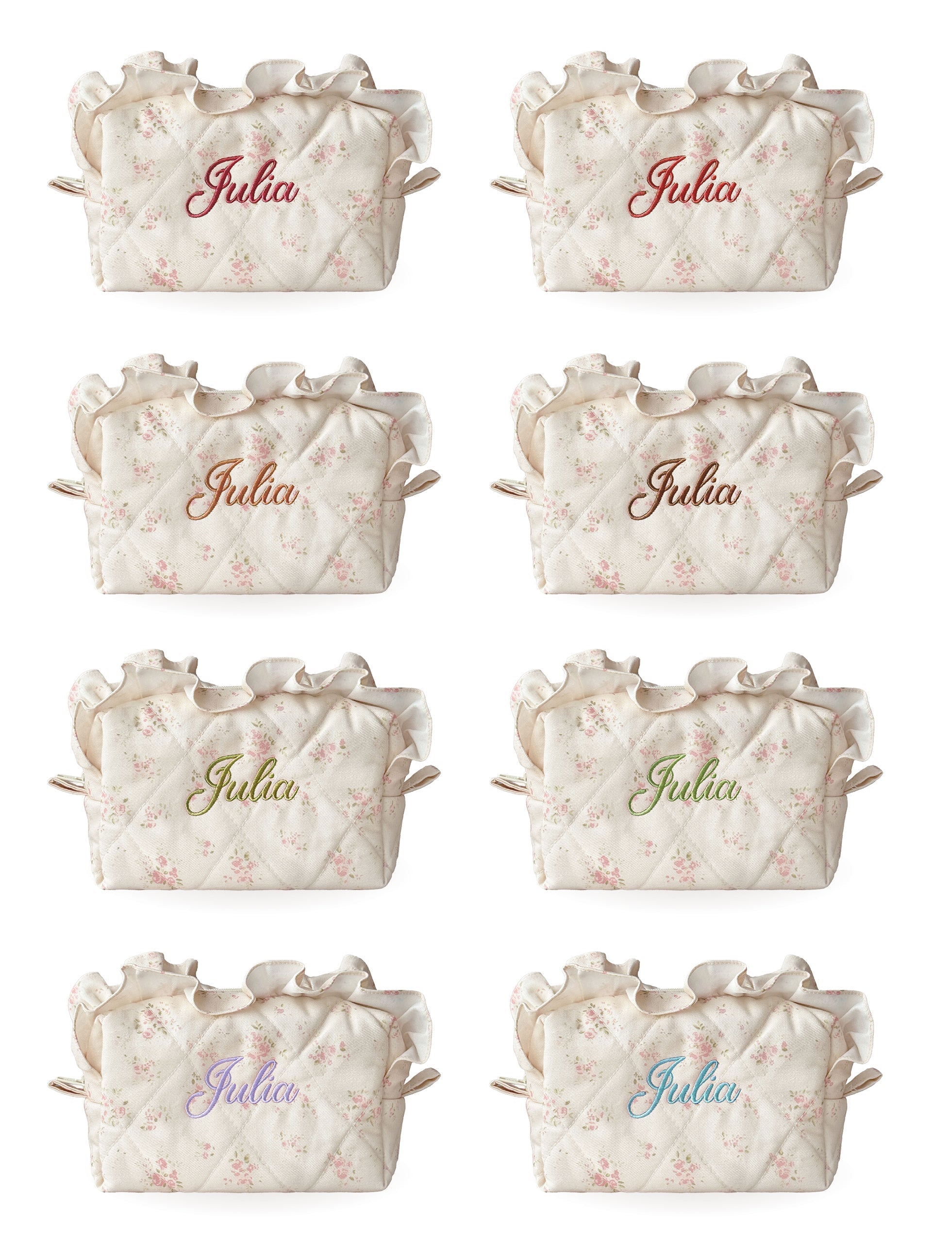 Makeup Pouch - Vanilla Rose