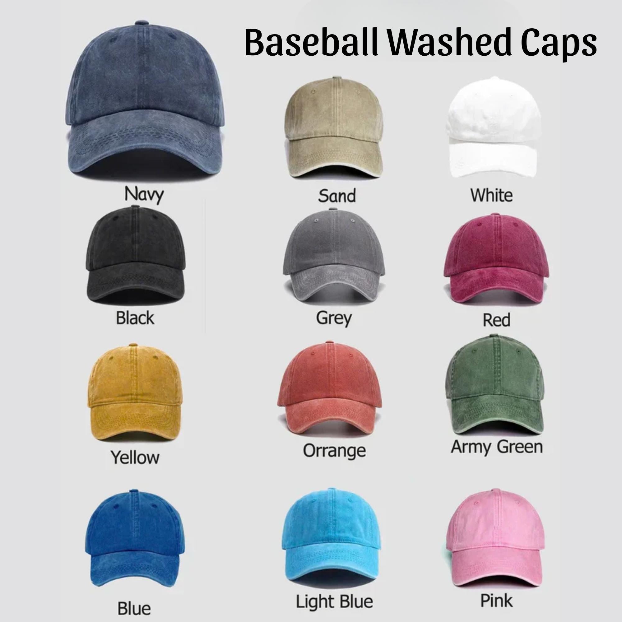 Caps Embroidery Custome Text