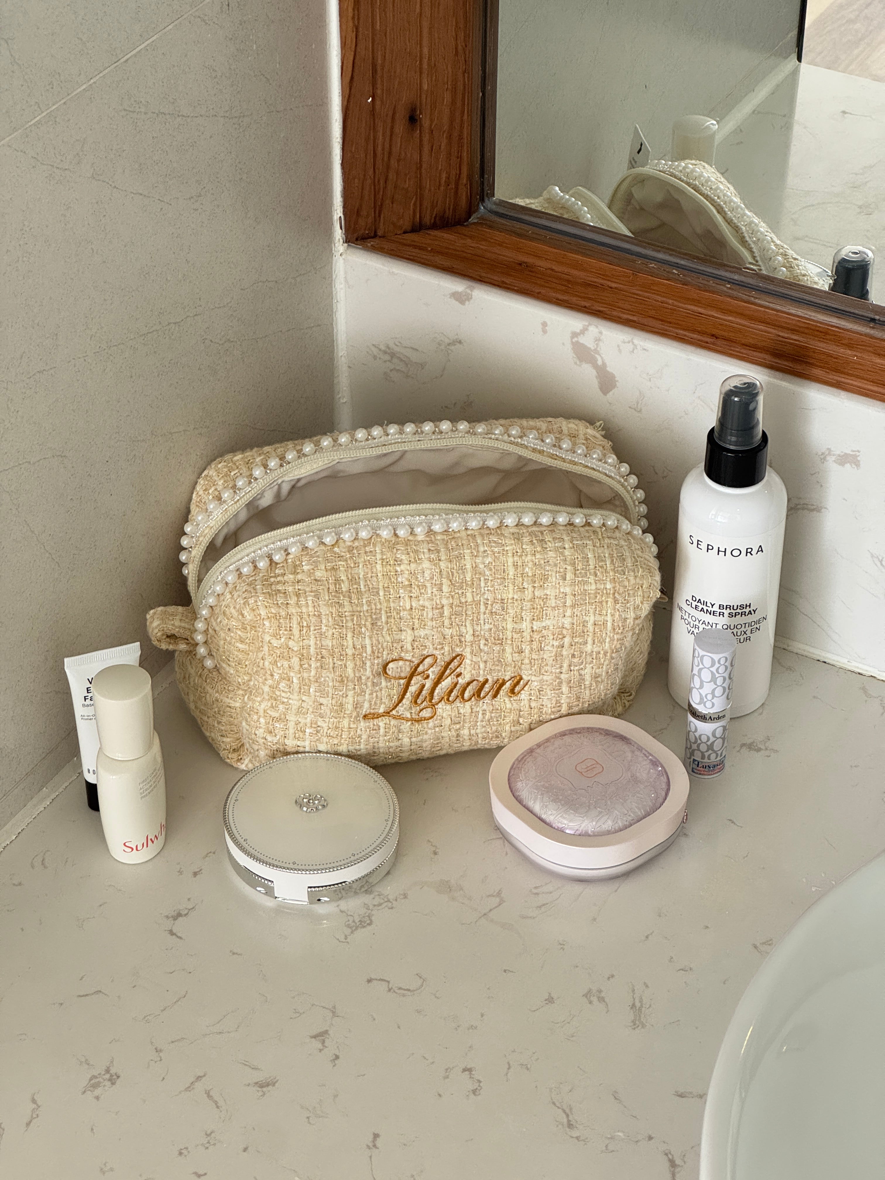 Makeup Pouch - Honey Pearl