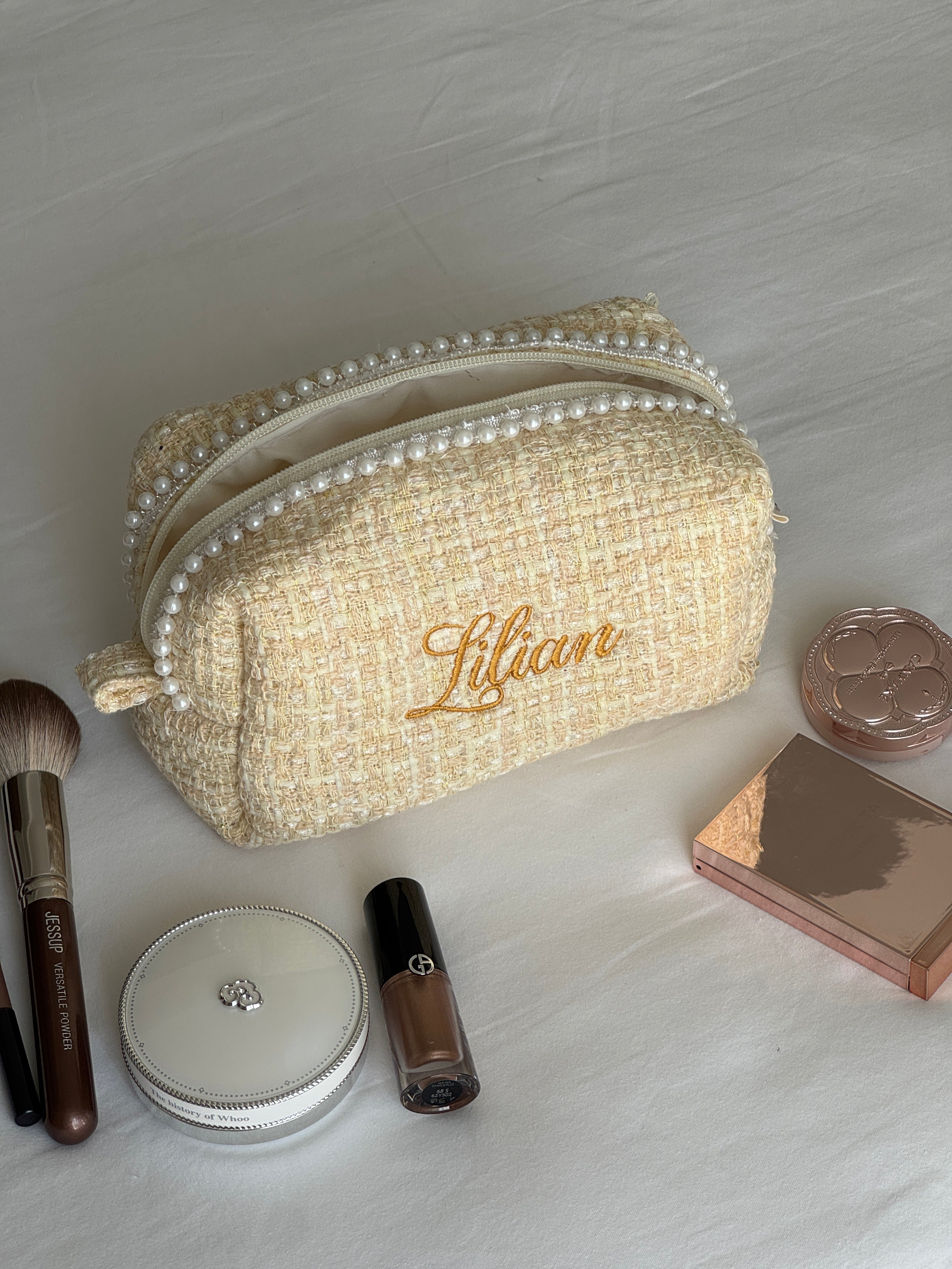 Makeup Pouch - Honey Pearl