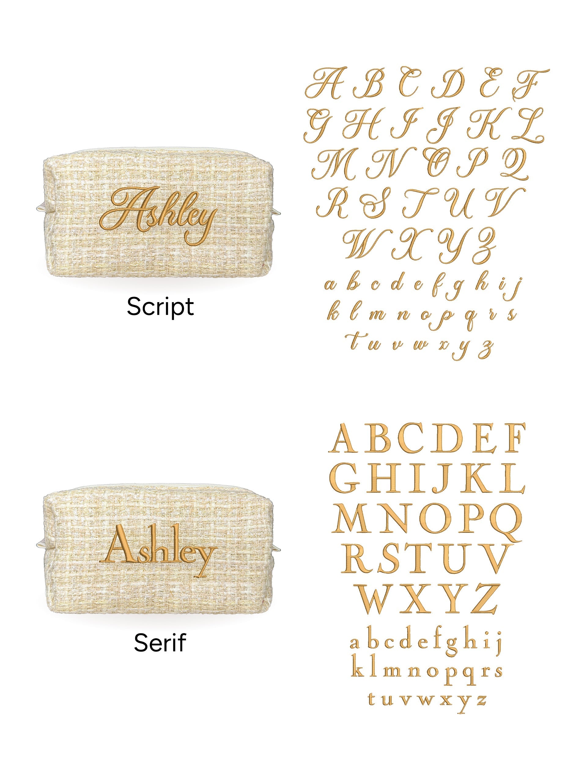 Makeup Pouch - Honey