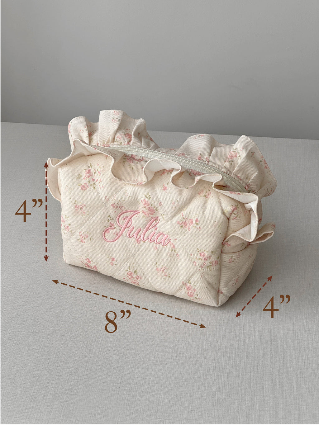 Makeup Pouch - Vanilla Rose