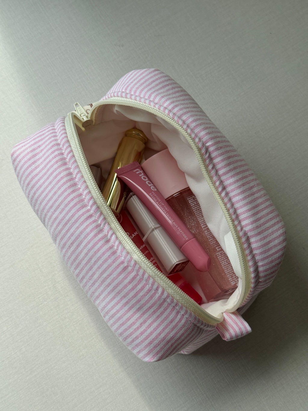 Makeup Pouch - Candy Stripe
