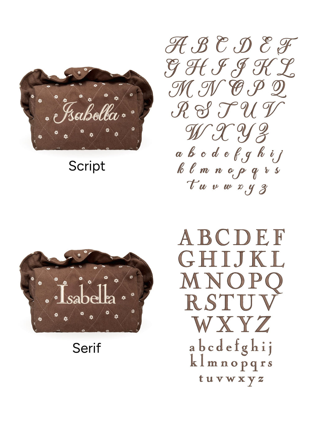 Makeup Pouch - Cocoa 2