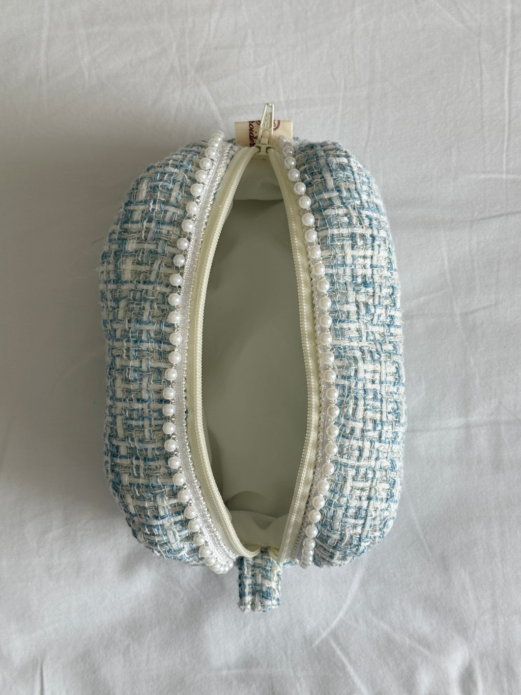 Makeup Pouch - Blue Pearl