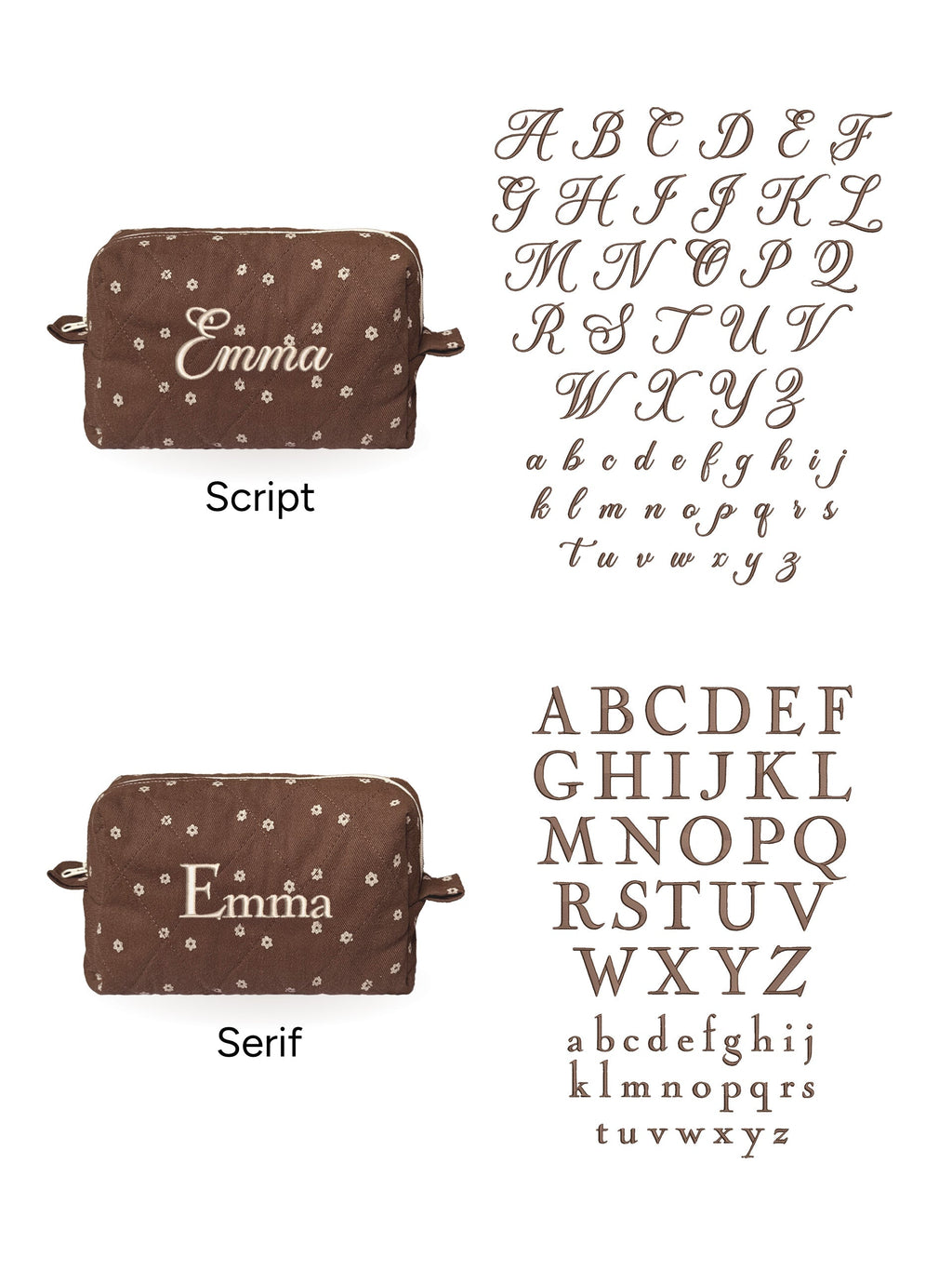 Makeup Pouch - Cocoa