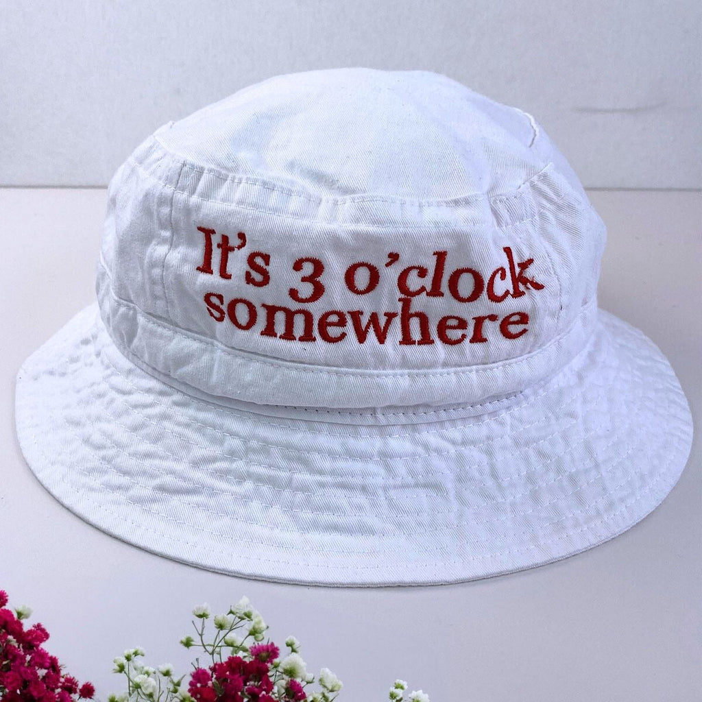 Custom Bucket Hat - Embroidered Girls Hat for Trip