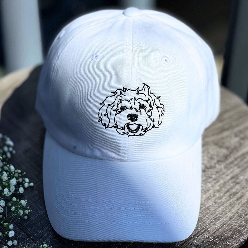Personalized Horse Hat with Custom Embroidered Photo - Unique Horse Lover Gift Idea