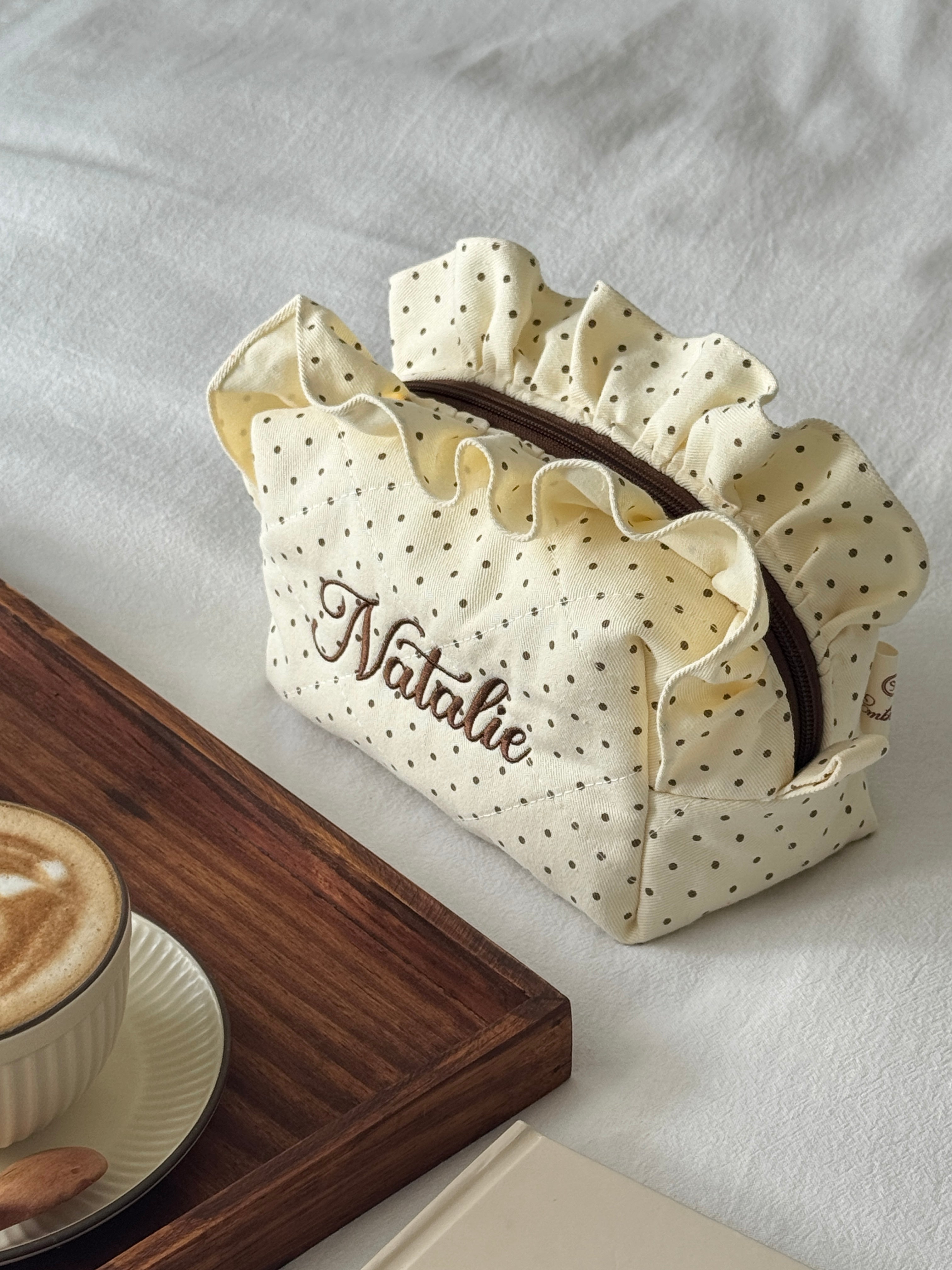 Makeup Pouch - Polka 2