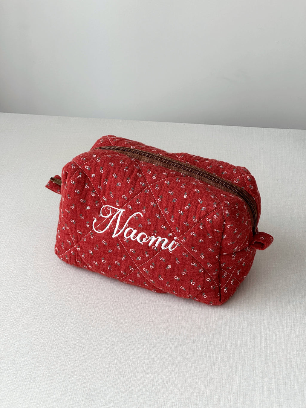 Makeup Pouch - Red Clover