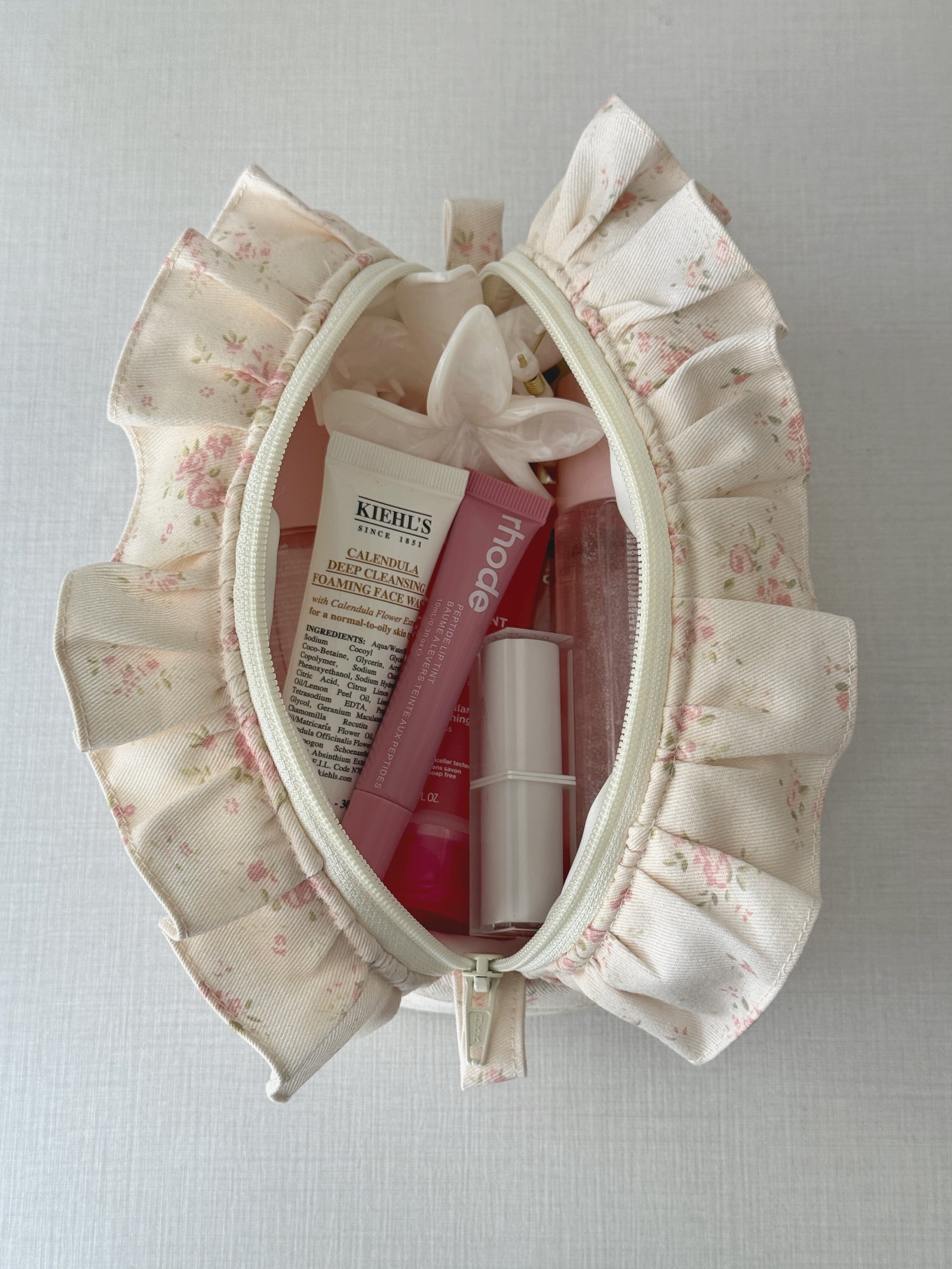 Makeup Pouch - Vanilla Rose