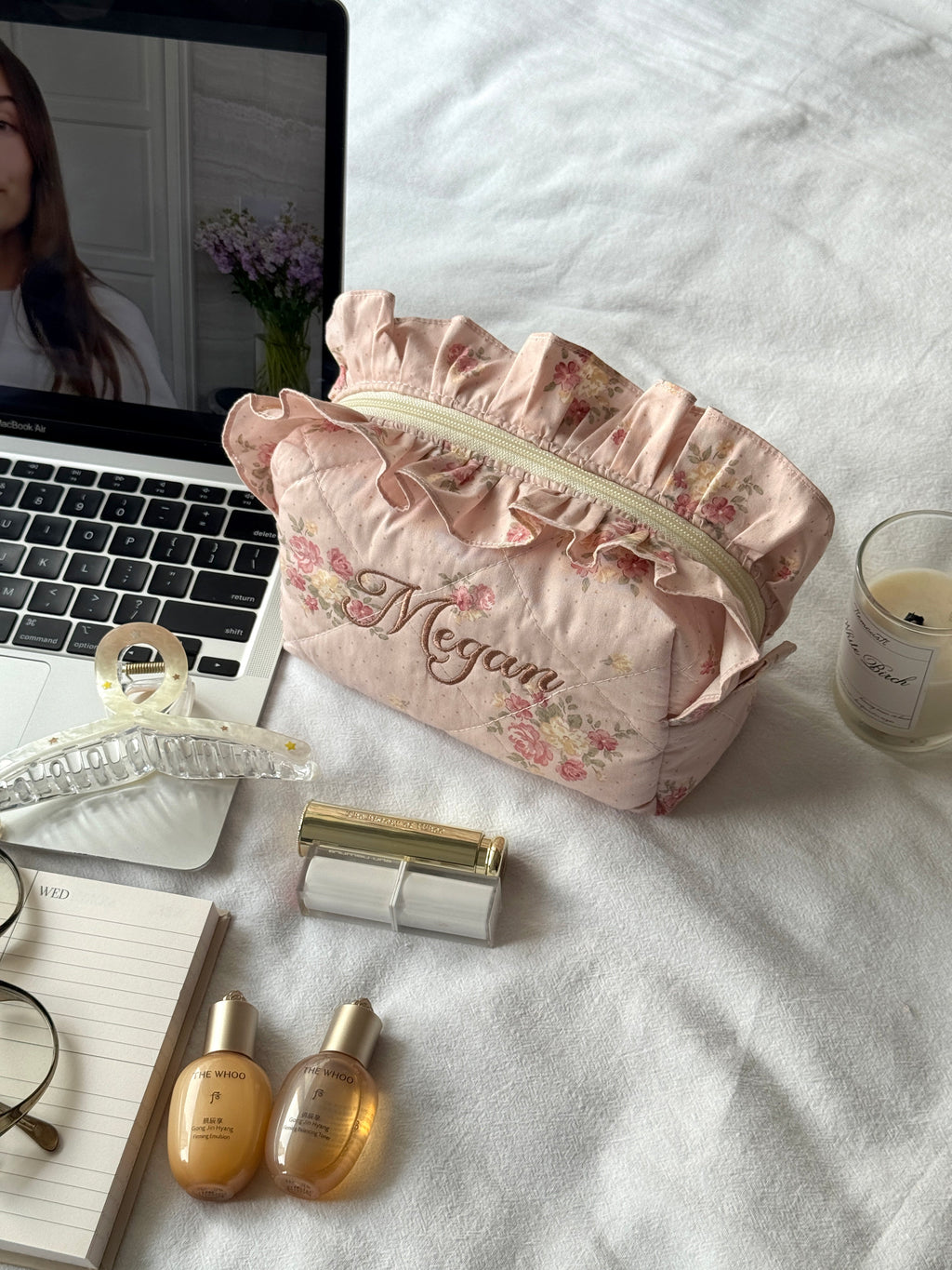 Makeup Pouch - Rosy