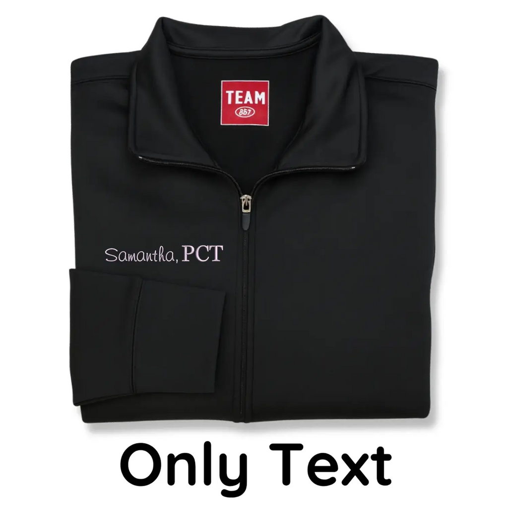 Personalized PCT Jacket with Name - Embroidered Gift idea for Patient Care Technicians