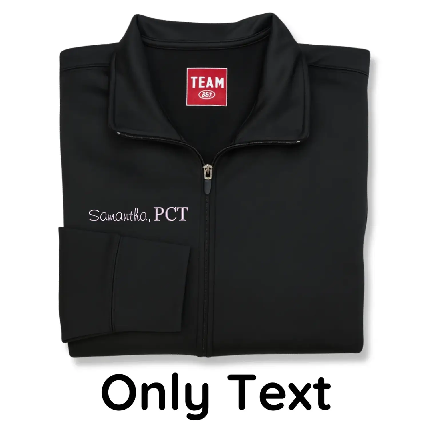 Personalized PCT Jacket with Name - Embroidered Gift idea for Patient Care Technicians