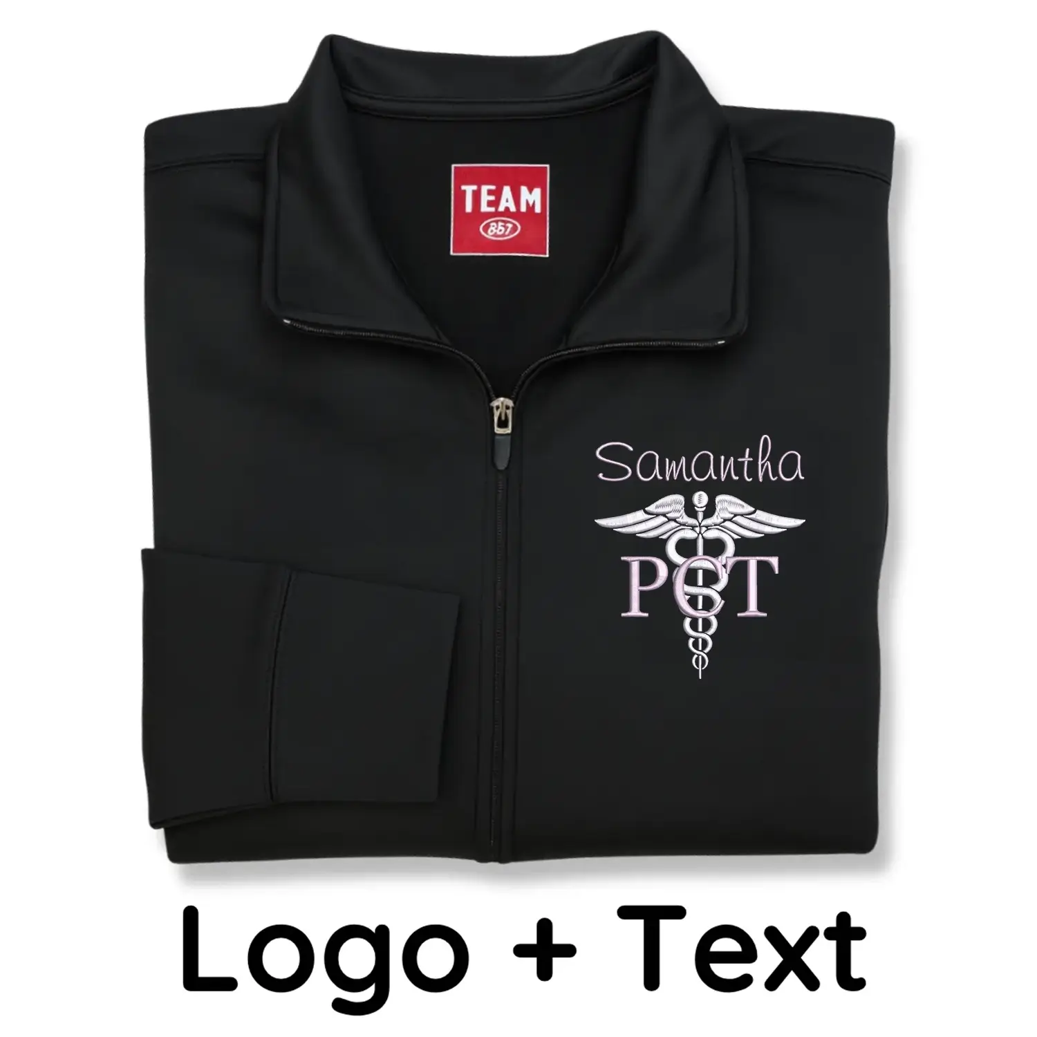 Personalized PCT Jacket with Name - Embroidered Gift idea for Patient Care Technicians