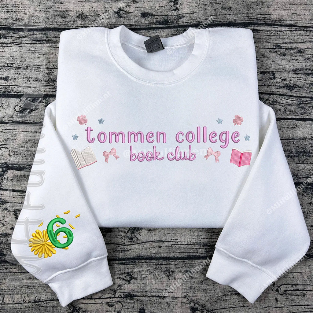 Boys of Tommen Embroidered Sweatshirt Hoodie – Johnny Kavanagh, Lynch Joey, Gibsie Gibson Book Merch for Fans