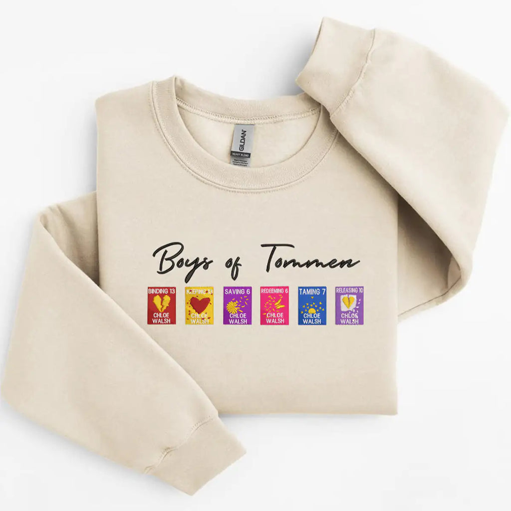 Bookish sweatshirt, Keeping 13 shirt, Rugby team hoodie, Johnny Kavanagh shirt, Joey Lynch merch, Book lover sweater, Tommen College crewneck