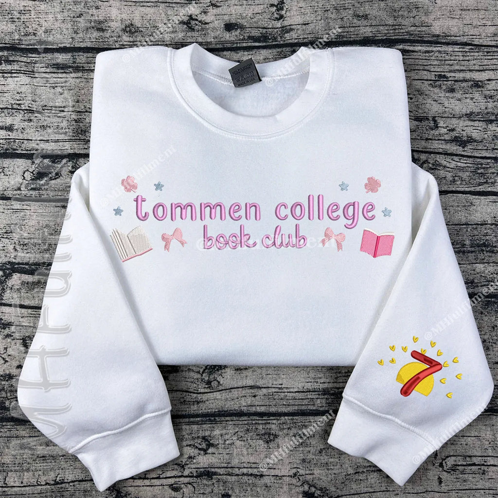 Boys of Tommen Embroidered Sweatshirt Hoodie – Johnny Kavanagh, Lynch Joey, Gibsie Gibson Book Merch for Fans