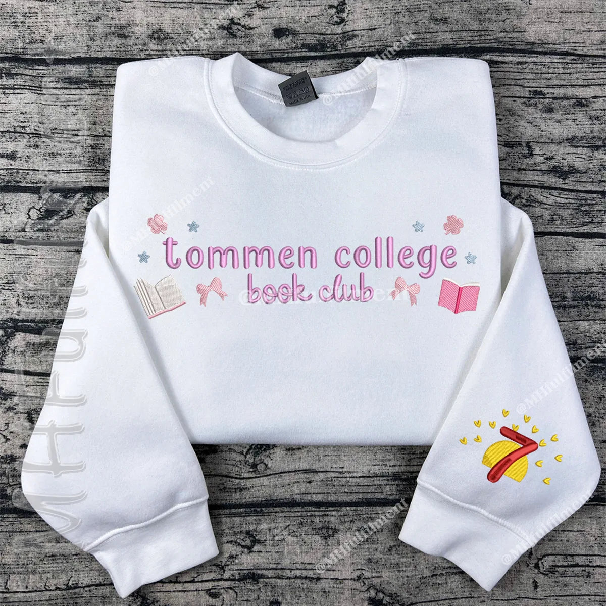 Boys of Tommen Embroidered Sweatshirt Hoodie – Johnny Kavanagh, Lynch Joey, Gibsie Gibson Book Merch for Fans