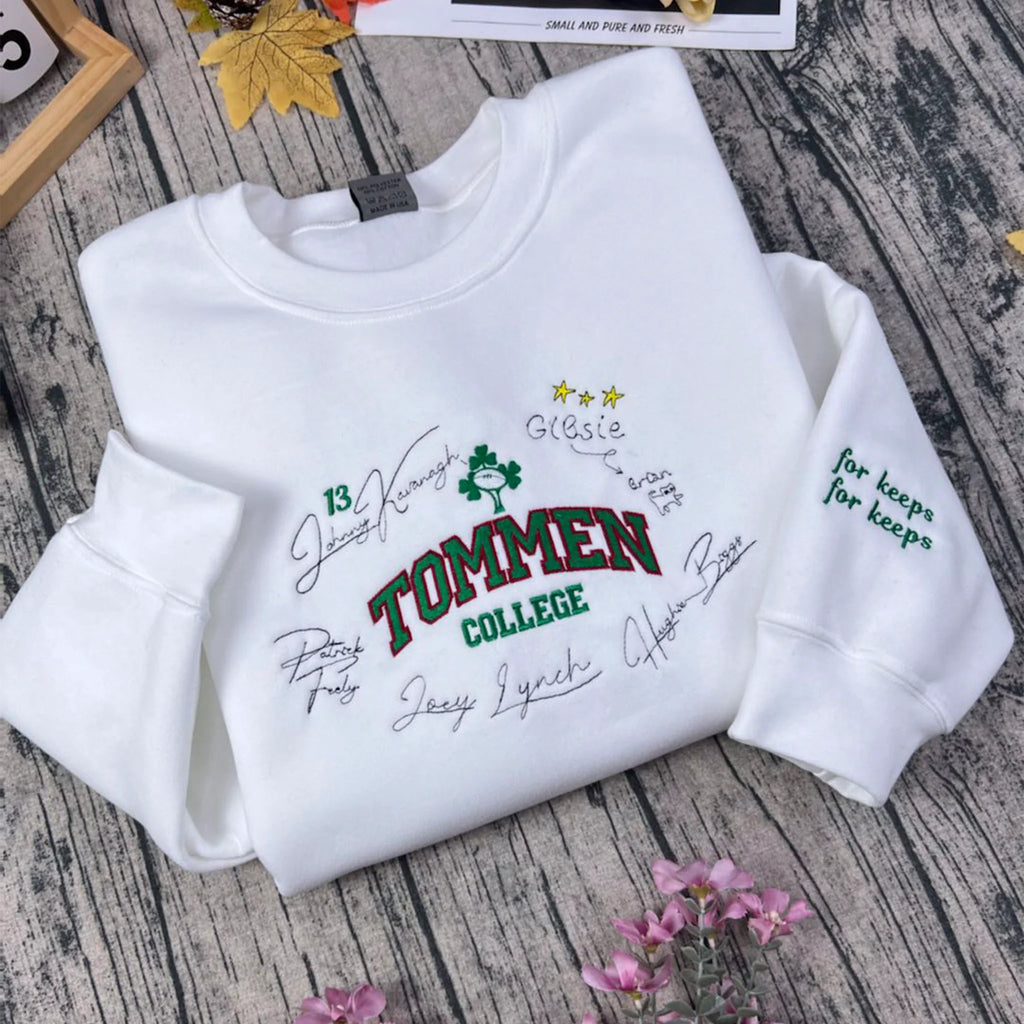 Boys of Tommen Embroidered Sweatshirt | Binding 13 Bookish Crewneck
