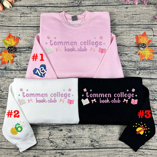 Boys of Tommen Embroidered Sweatshirt Hoodie – Johnny Kavanagh, Lynch Joey, Gibsie Gibson Book Merch for Fans