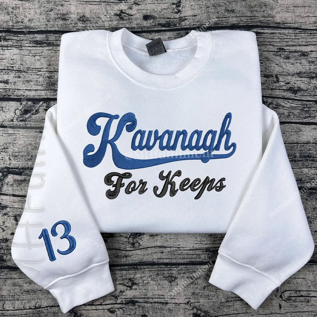 Boys of Tommen Embroidered Sweatshirt – Johnny Kavanagh, Joey Lynch, Gibsie Gibson | Bookish Merch