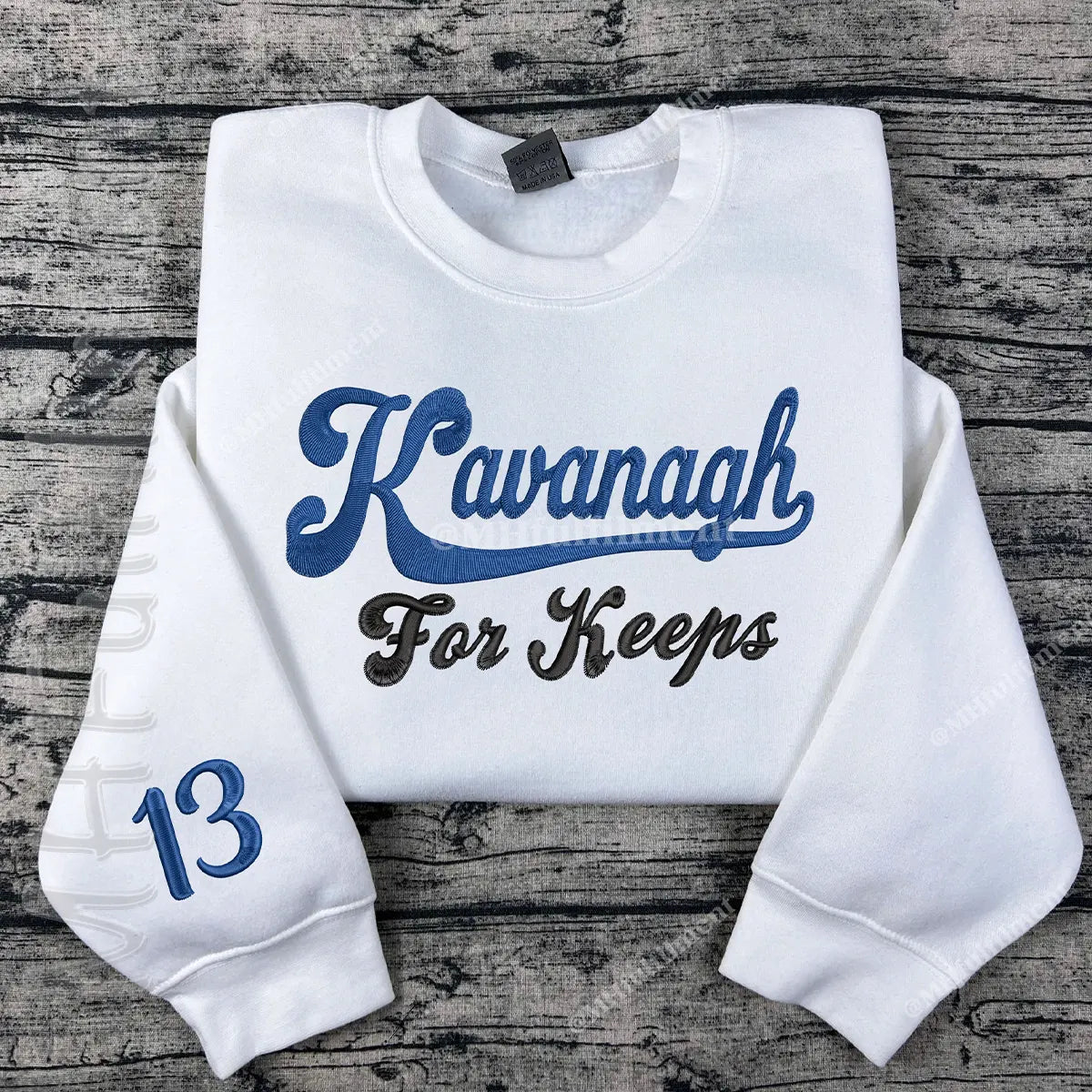 Boys of Tommen Embroidered Sweatshirt – Johnny Kavanagh, Joey Lynch, Gibsie Gibson | Bookish Merch