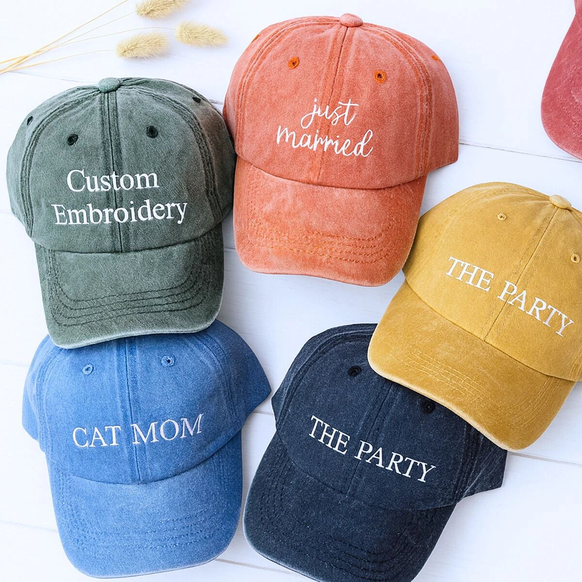 Custom Hats with Company Logo - Embroidered Business Logo