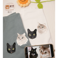 Custom Pet Face Embroidered Hoodie - Dog & Cat