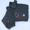 Custom Embroidered Vet Tech Quarter Sweatshirt with Name on Chest, Vet Tech Gifts