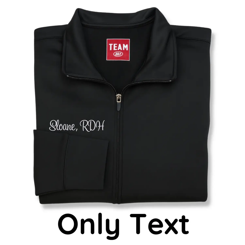 Personalized Dental Hygienist Jacket with Name & Title - Embroidered Gift for RDHs