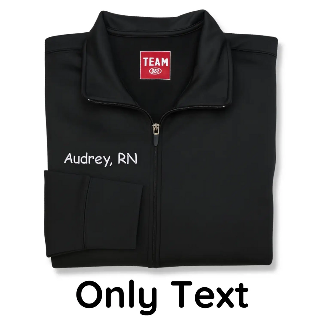 Personalized Emergency Department Jacket with Name & Title - Embroidered Gift for ER Nurses & Doctors