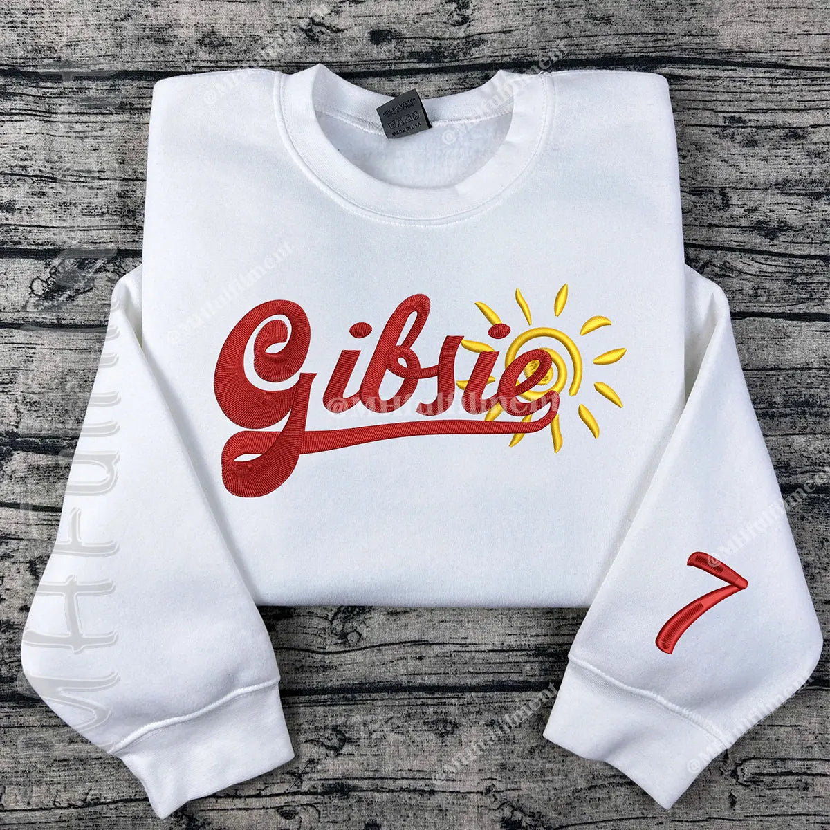 Boys of Tommen Embroidered Sweatshirt – Johnny Kavanagh, Joey Lynch, Gibsie Gibson | Bookish Merch