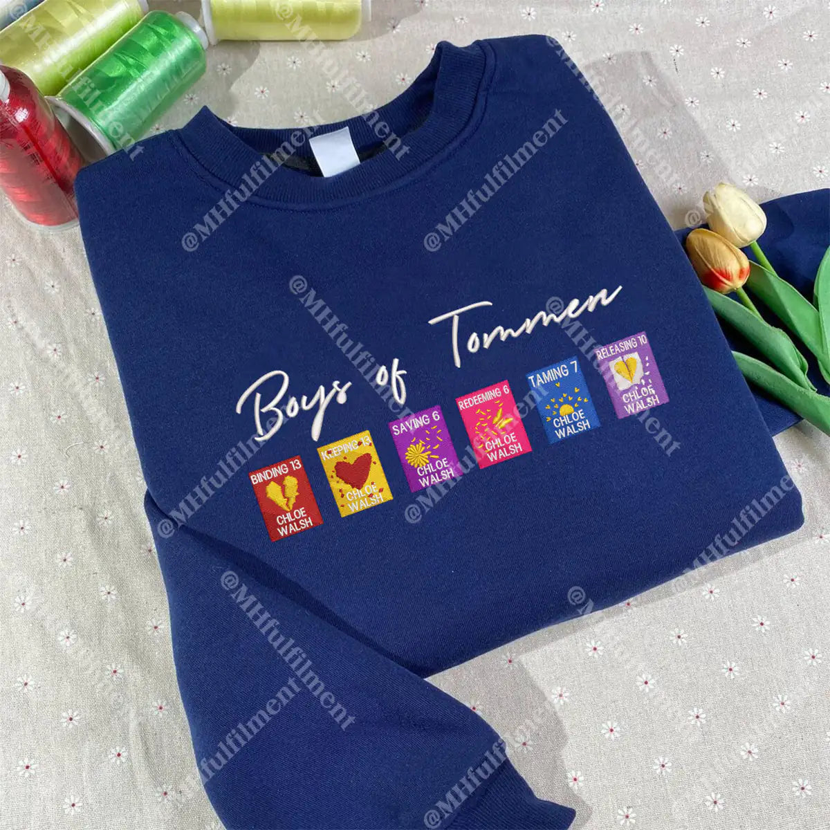 Bookish sweatshirt, Keeping 13 shirt, Rugby team hoodie, Johnny Kavanagh shirt, Joey Lynch merch, Book lover sweater, Tommen College crewneck
