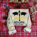 Luxury Embroidered Basgiath War College Sweatshirt – Stylish & Cozy