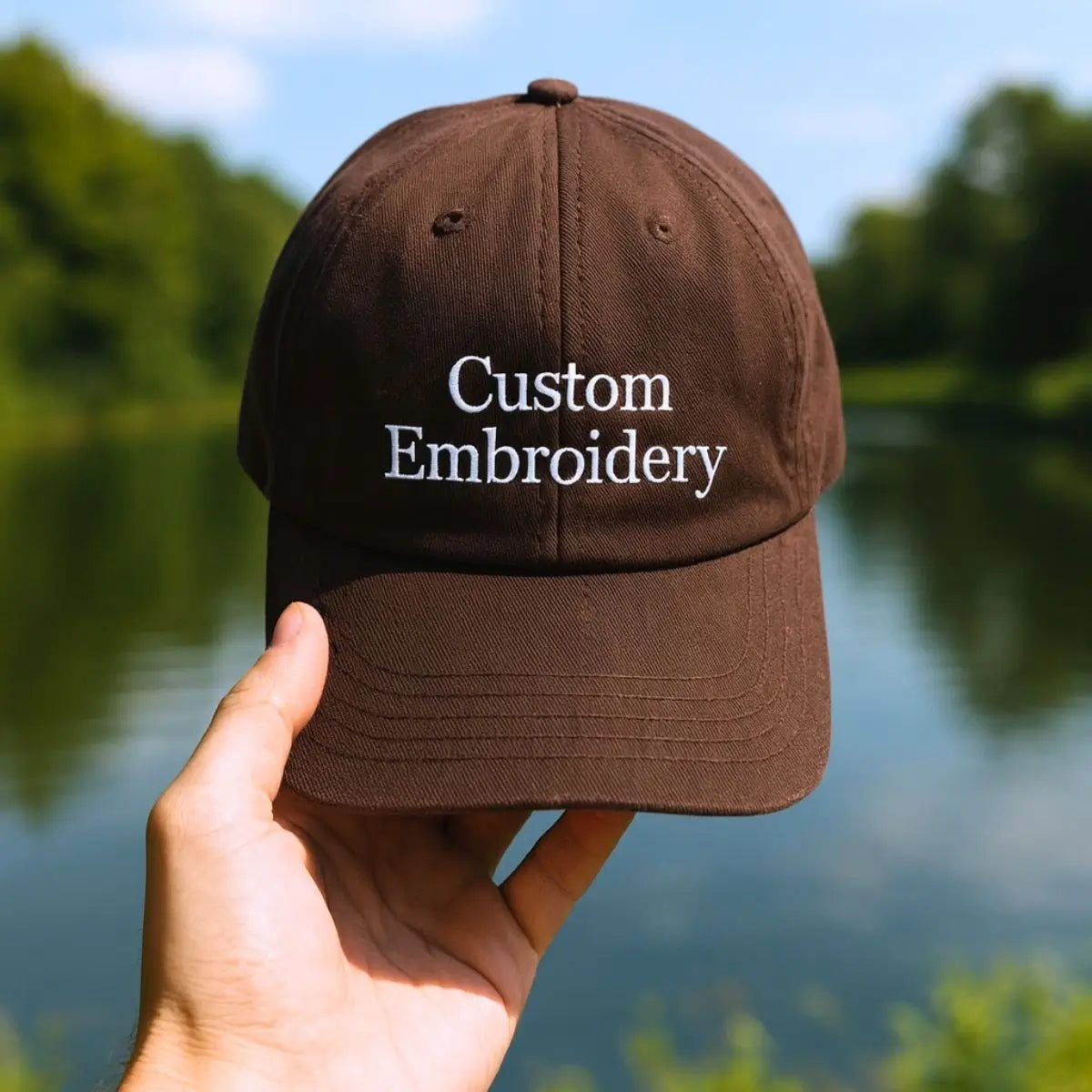 Make Your Own Hat with Embroidered Any Text