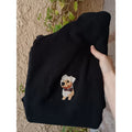Personalized Dog Embroidered Sweatshirt - Custom Pet Name