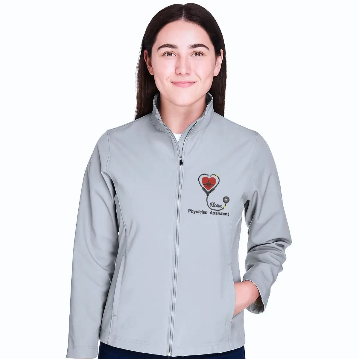 Personalized Physician Assistant Jacket with Name & Title - Embroidered Gift for PA-Cs & PA Students