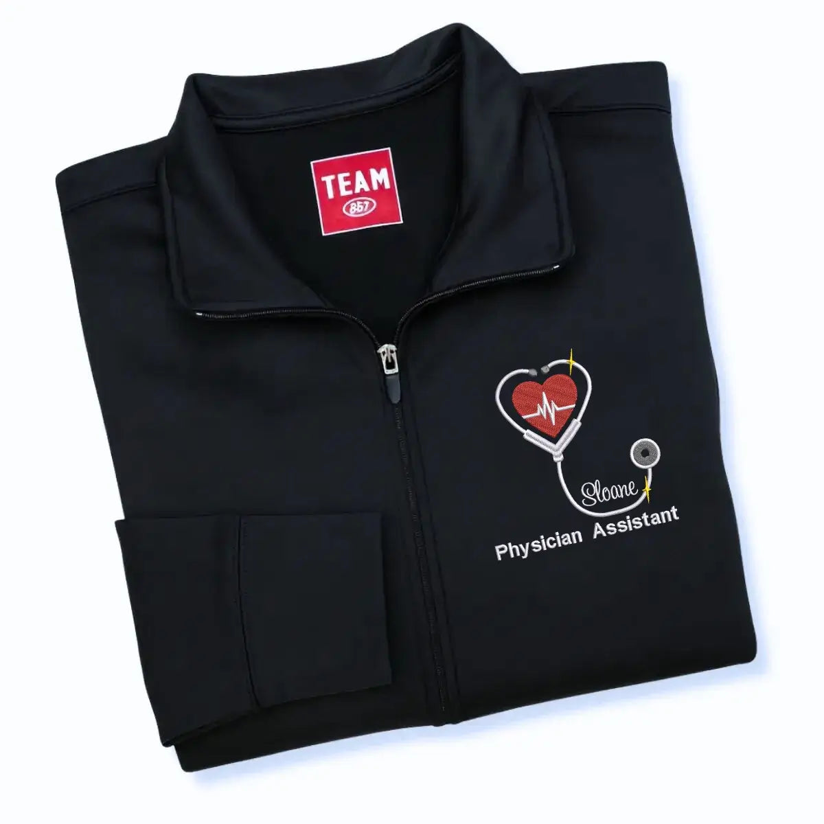 Personalized Physician Assistant Jacket with Name & Title - Embroidered Gift for PA-Cs & PA Students