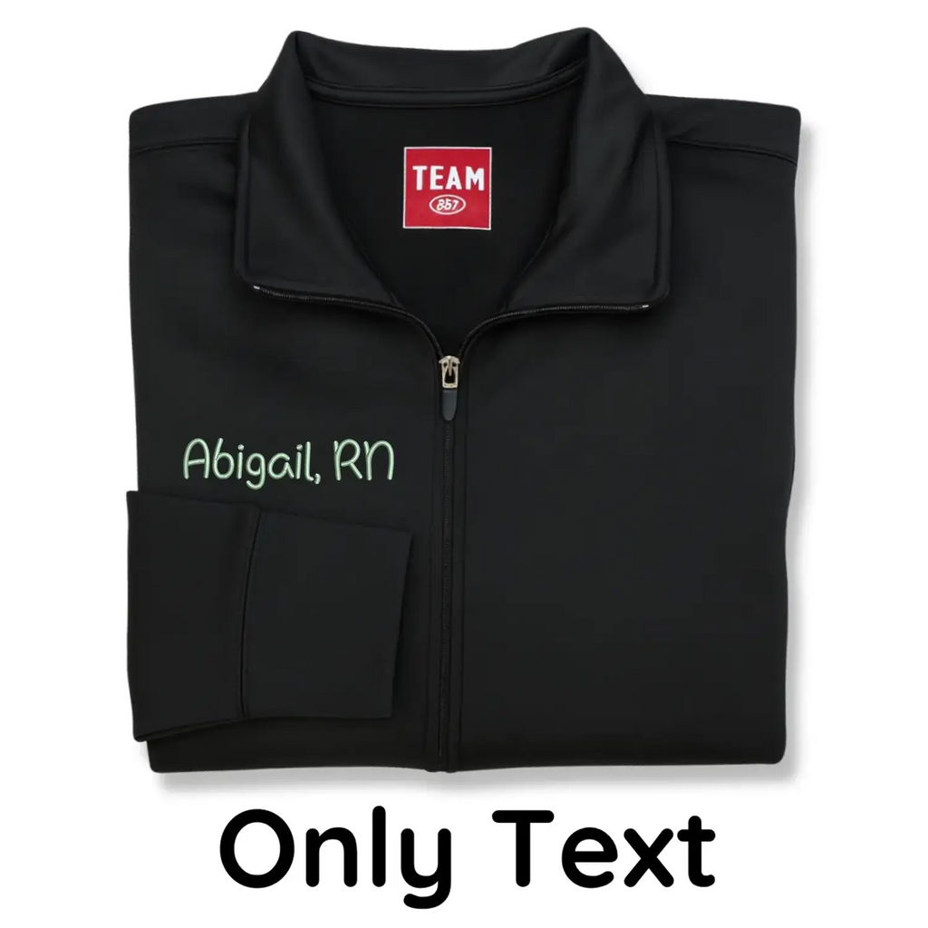 Personalized Respiratory Therapist Jacket with Name & Title - Embroidered Gift for RRT, CRT