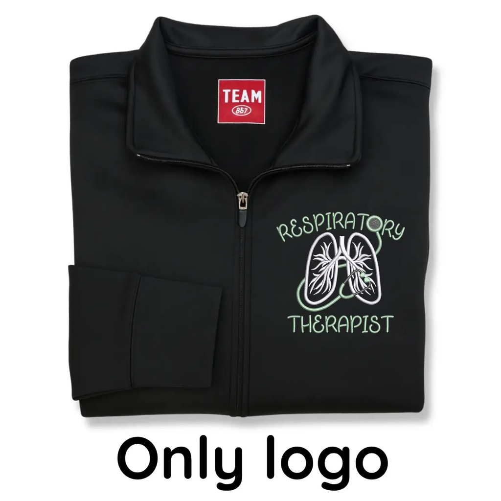 Personalized Respiratory Therapist Jacket with Name & Title - Embroidered Gift for RRT, CRT