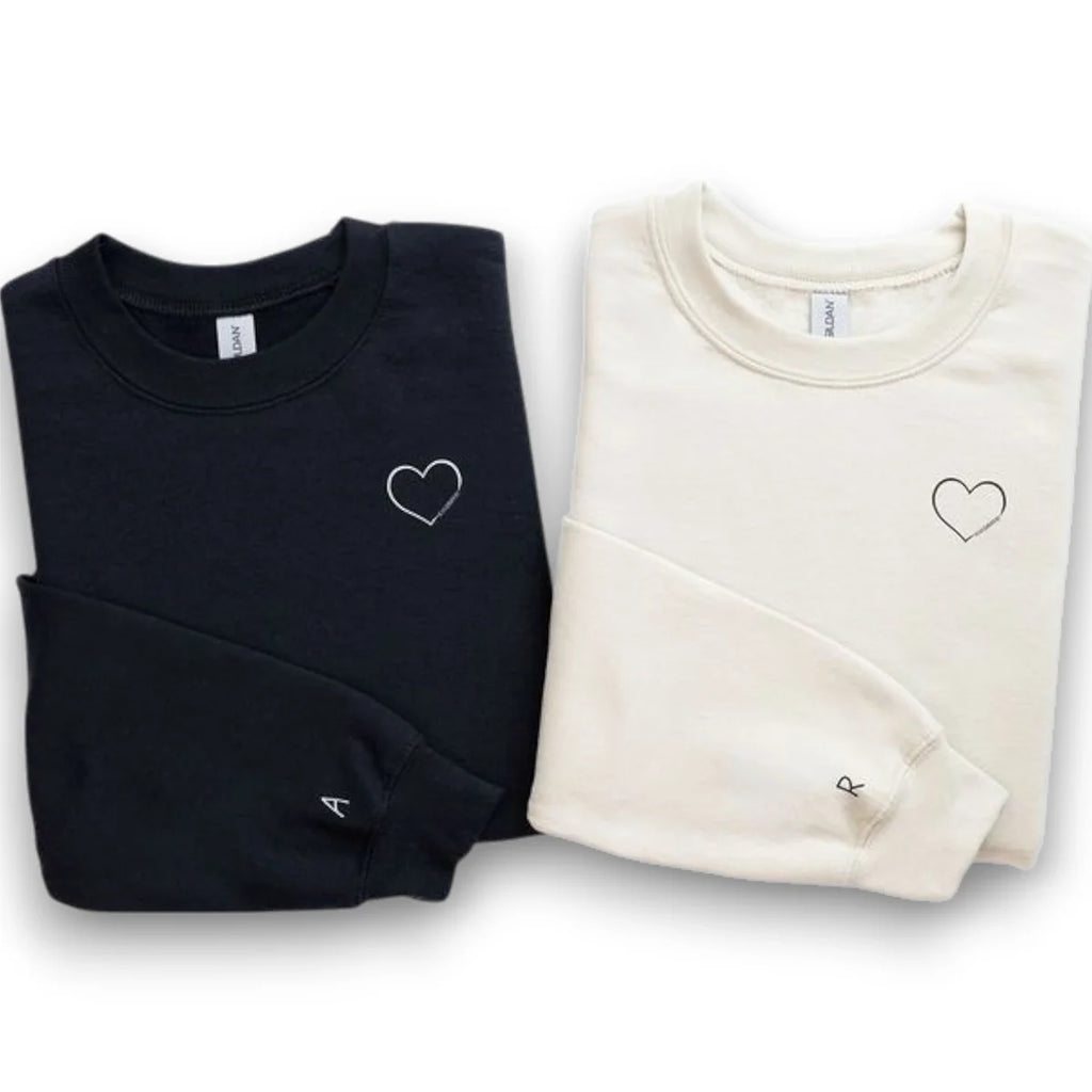 Roman Numeral Pocket Embroidered Sweatshirt - Subtle Customization