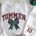 Custom Tommen College Embroidered Sweatshirt – Unique Gift Idea